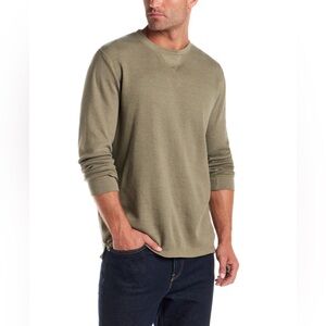 Olive Green Men’s Original Weatherproof Vintage Long Sleeve Shirt